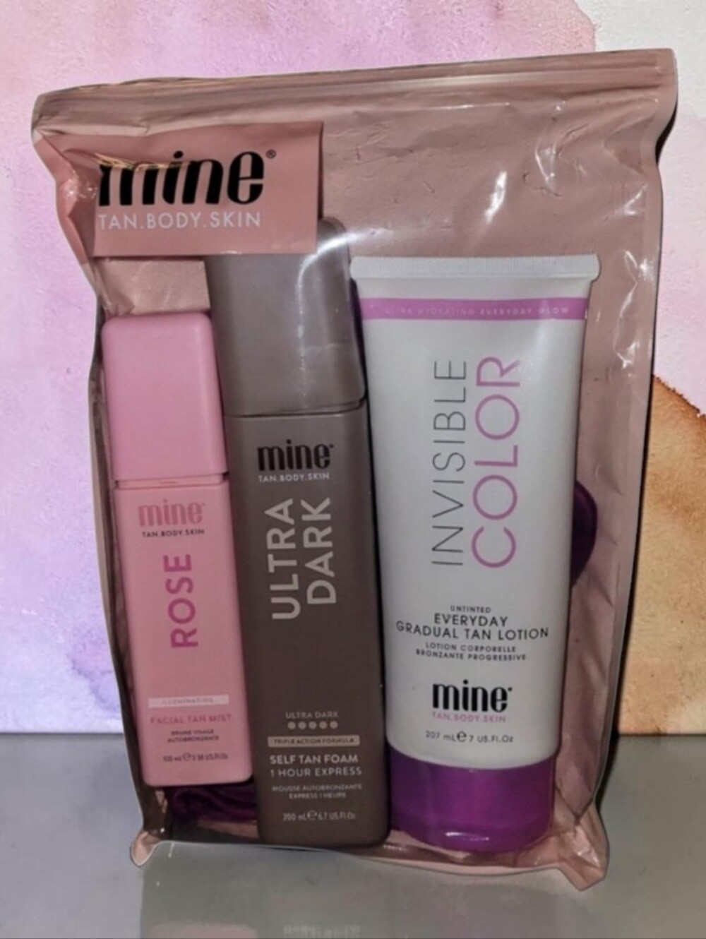 Mine Tan Body Skin Tanning Set